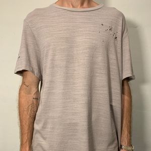 All saints distressed tee